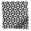 Maze Charcoal Curtains sample image