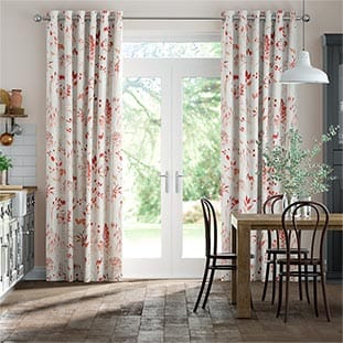 Meadow Coral Curtains thumbnail image