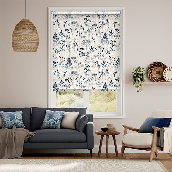 Meadow Midnight Roller Blind