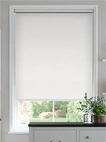 Metropolis PVC Blackout Cool White Roller Blind thumbnail image