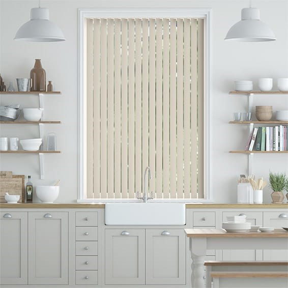 Metropolis PVC Parchment Vertical Blind