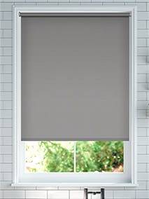 Metropolis PVC Blackout Pewter Roller Blind thumbnail image