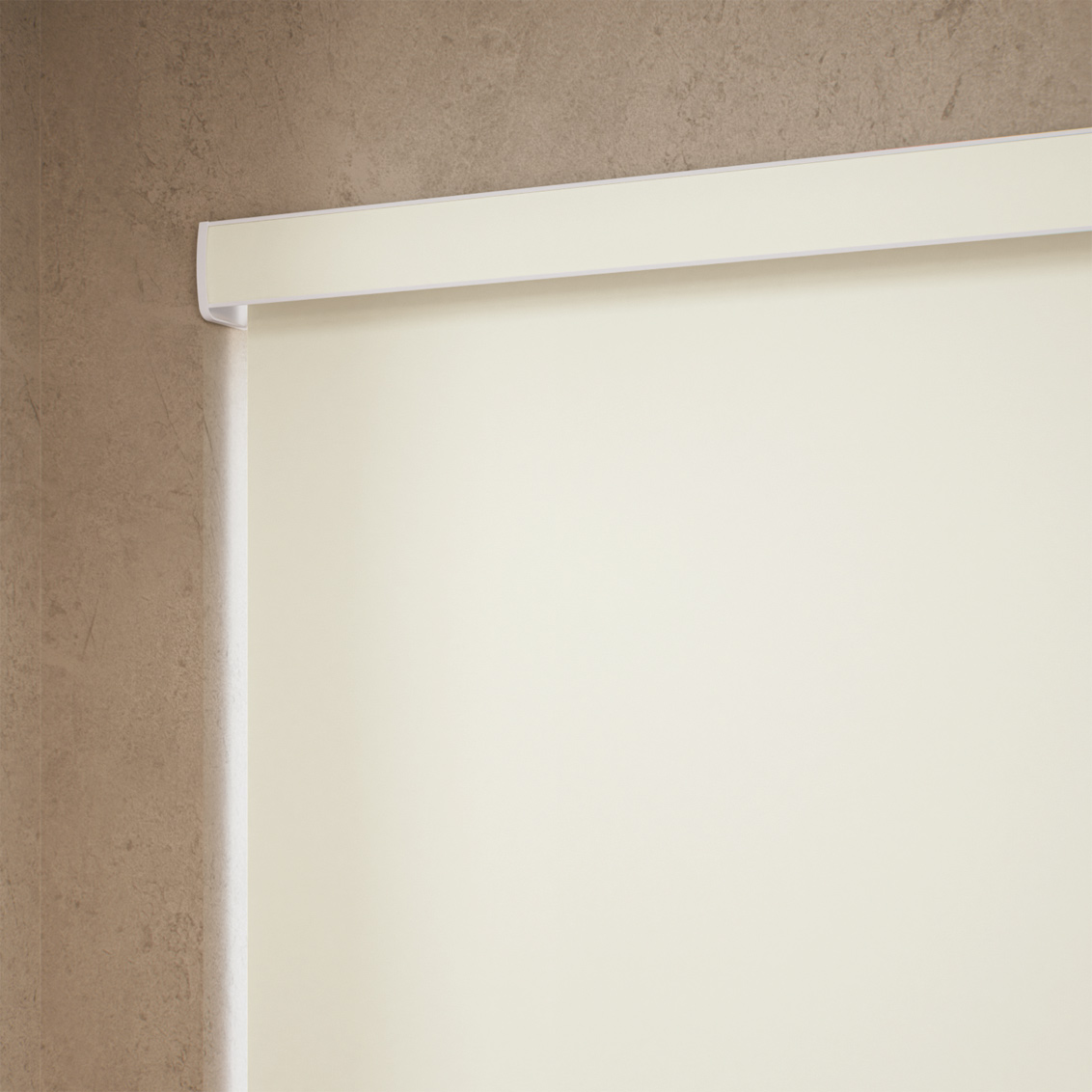Metropolis PVC Blackout Taupe Roller Blind