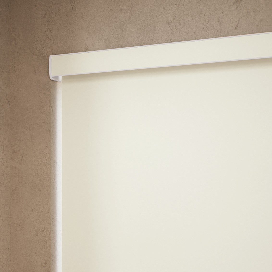 Metropolis PVC Blackout Taupe Roller Blind