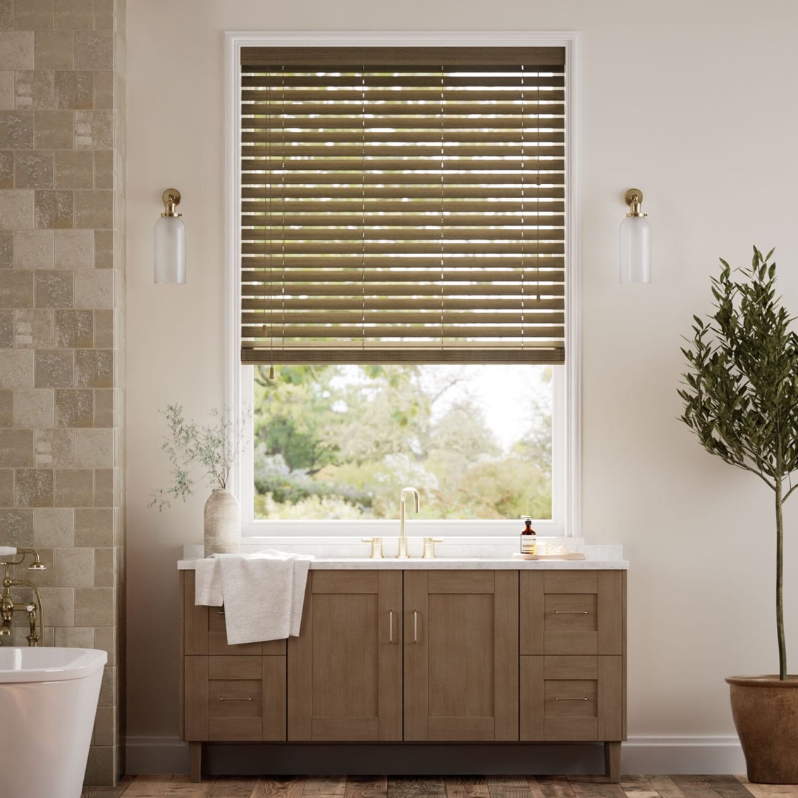 Metropolitan Wenge Wooden Blind - 50mm Slat