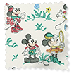 Mickey & Minnie Natural Roman Blind sample image