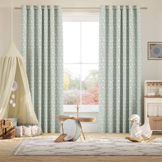 Mickey Spots Sea Salt Curtains thumbnail image