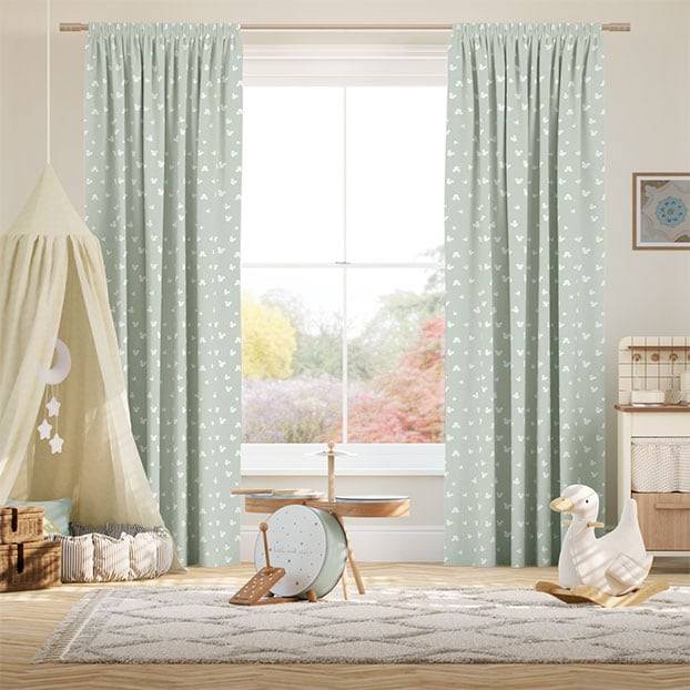 Mickey Spots Sea Salt Curtains thumbnail image
