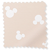 Mickey Spots Strawberries & Cream Curtains swatch image