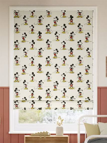 Mickey Stripe Natural Roman Blind thumbnail image