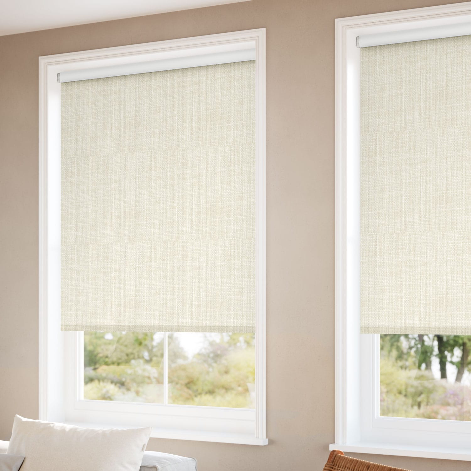 Moda Blackout Cream Roller Blind