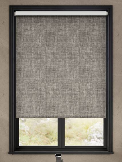 Electric Moda Blackout Storm Grey Roller Blind thumbnail image