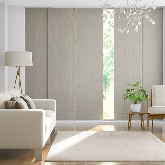 Moda Warm Grey Panel Blind