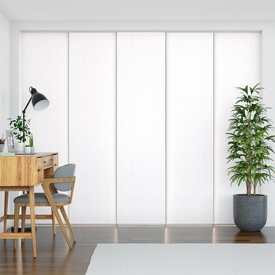 Moda White Panel Blind