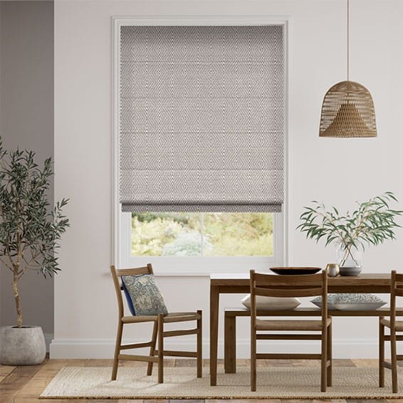 Moderna Ash Blue Roman Blind