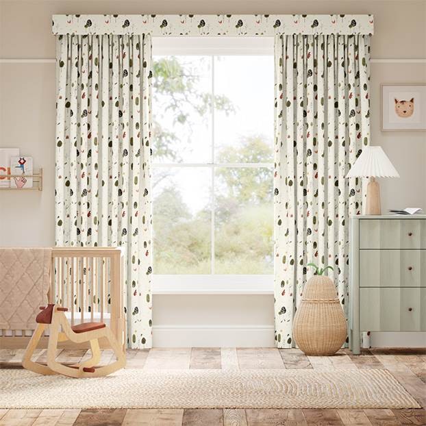 Complete Blackout Molly Bear & Friends Natural Total Blockout Curtain thumbnail image