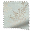 Moonlit Fern Faux Silk Pastel Blue Roman Blind swatch image