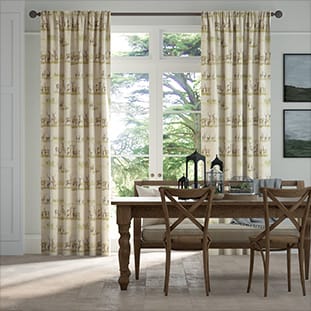 Moorland Stag Linen Curtains thumbnail image