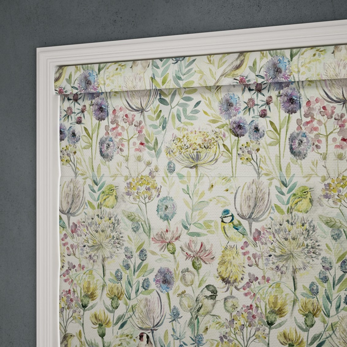 Morning Chorus Roman Blind