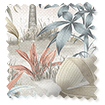 Mountain Palm Dusk Curtains swatch image