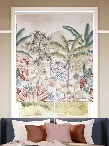 Twist2Go Mountain Palm Dusk Roller Blind thumbnail image