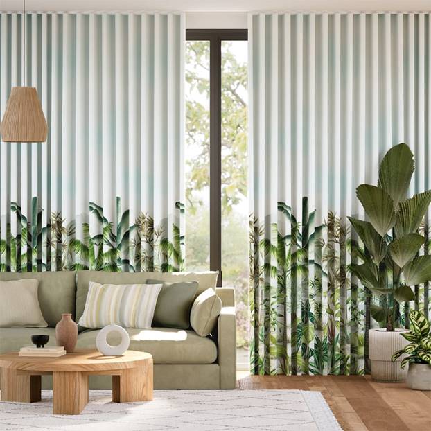 Mountain Palm Serenity Curtains thumbnail image