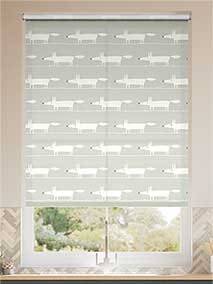 Mr Fox Mini Slate Roller Blind thumbnail image