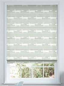 Mr Fox Mini Slate Roman Blind thumbnail image