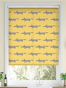 Twist2Go Mr Fox Mini Sunflower Roller Blind thumbnail image