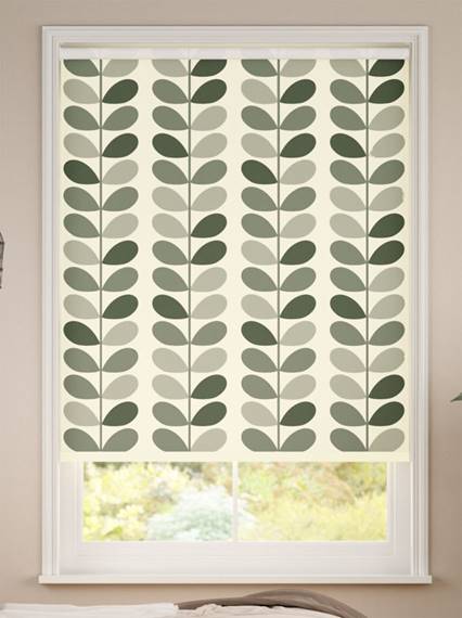 Multi Stem Warm Grey Roller Blind thumbnail image