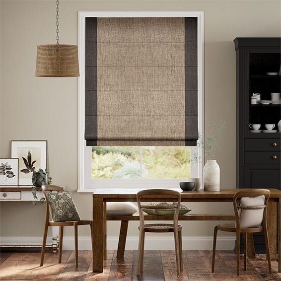 Napier Bisque Roman Blind