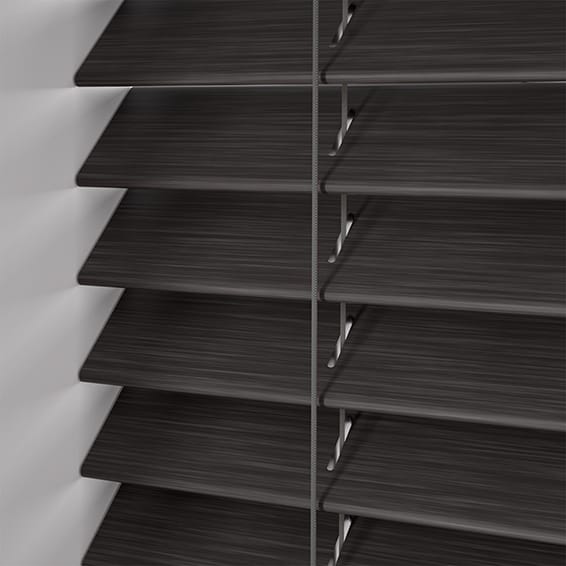 Natural Bamboo Basalt Wooden Blind - 50mm Slat