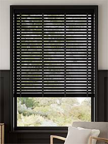 Natural Bamboo Midnight & Jet Wooden Blind thumbnail image