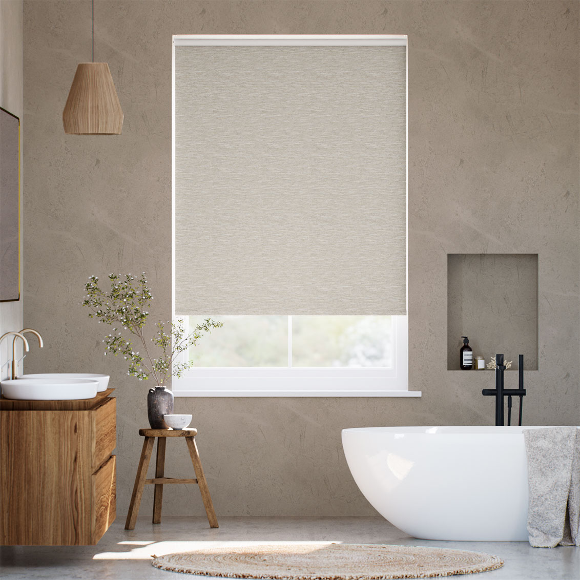 Nero Sandstone Roller Blind