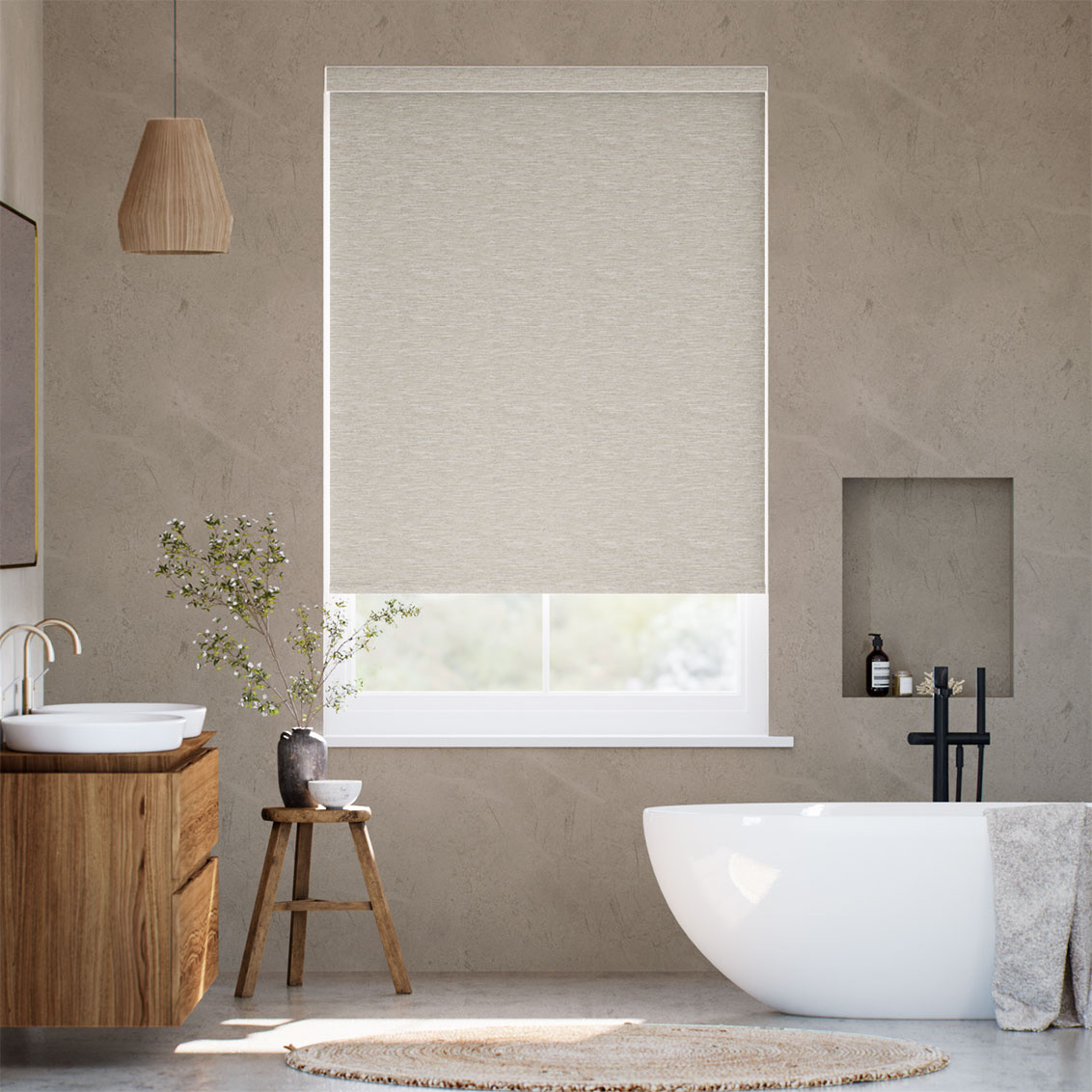 Nero Sandstone Roller Blind