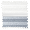 Night & Day Duo Voile Sky Pleated Blind sample image