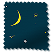 Twist2Go Night Sky Cosmic Blackout Blue Roller Blind swatch image