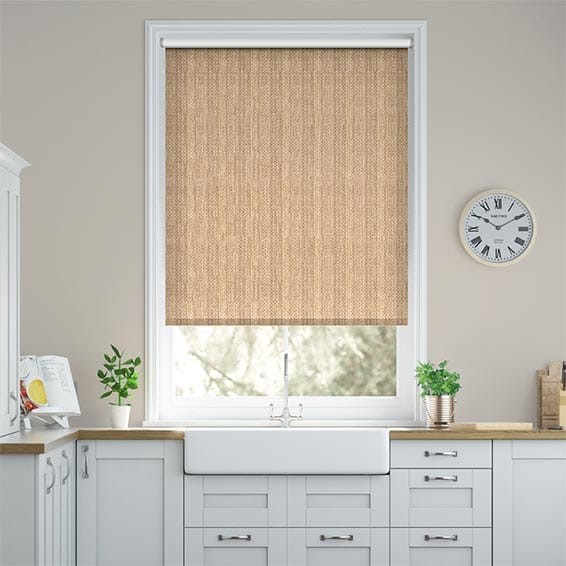 Northumberland Blackout Wicker Roller Blind