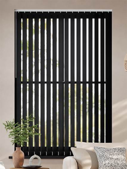 Notion Midnight Black Vertical Blind thumbnail image