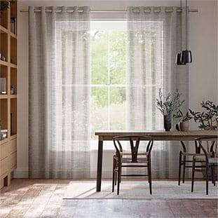 Nova Voile Warm Grey Curtains thumbnail image