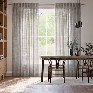 Nova Voile Warm Grey Curtains thumbnail image