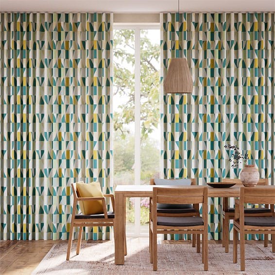 Nuevo Blocks Mojito  Curtains