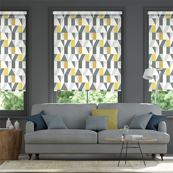 Nuevo Blocks Dandelion Roller Blind