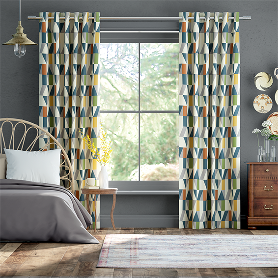 Nuevo Blocks Twilight  Curtains