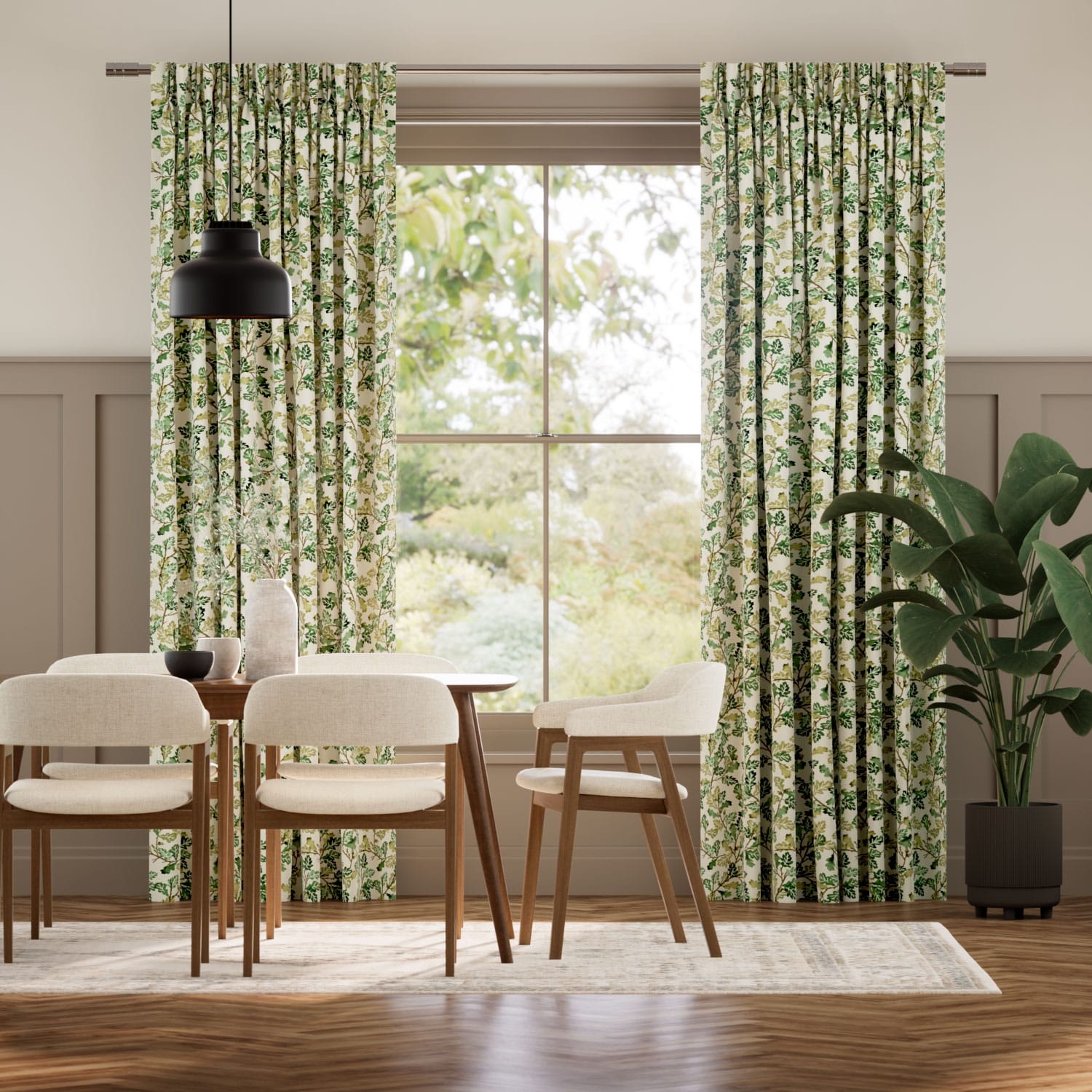 Oak Green Curtains