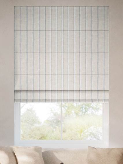 Oakley Stripe Natural Roman Blind thumbnail image