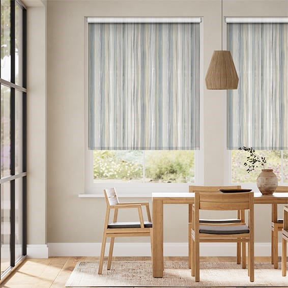 Oasis Stripe Mineral Roller Blind