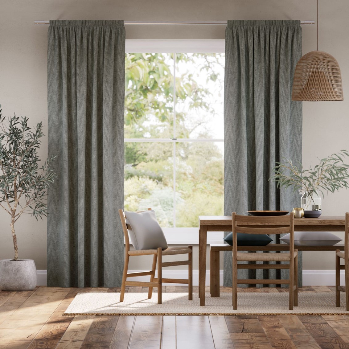 Odessa Ash Curtains