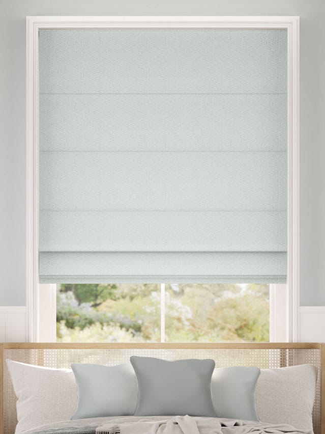 Odessa Powder Blue Roman Blind thumbnail image