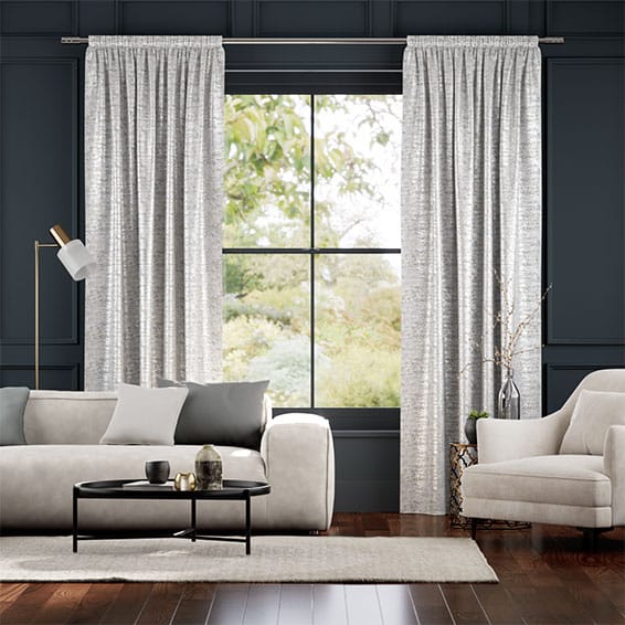 Odette Pearl Grey Curtains